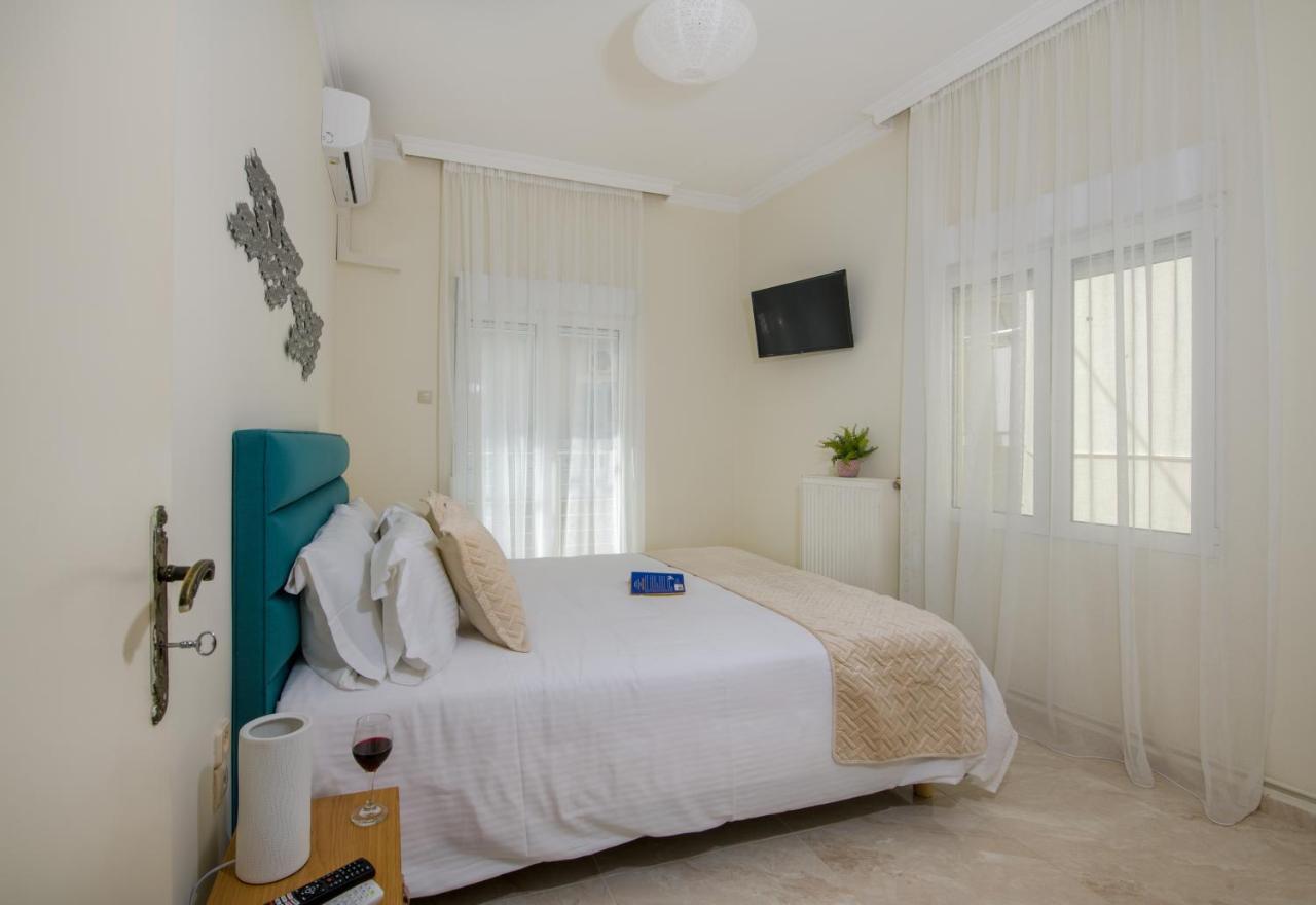 Center Manolia Dream 3 Bedroom Apartment 100M Away From The Beach 干尼亞 外观 照片