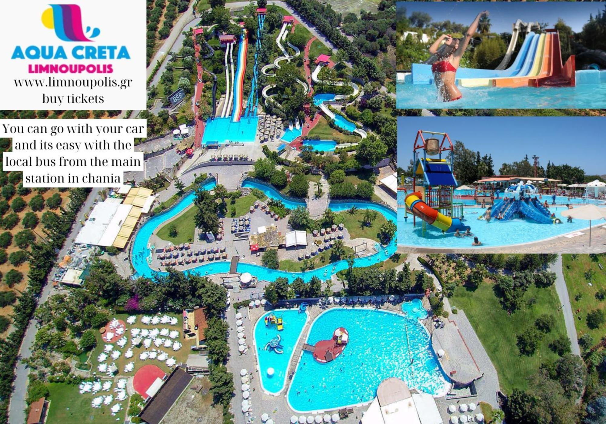 Center Manolia Dream 3 Bedroom Apartment 100M Away From The Beach 干尼亞 外观 照片